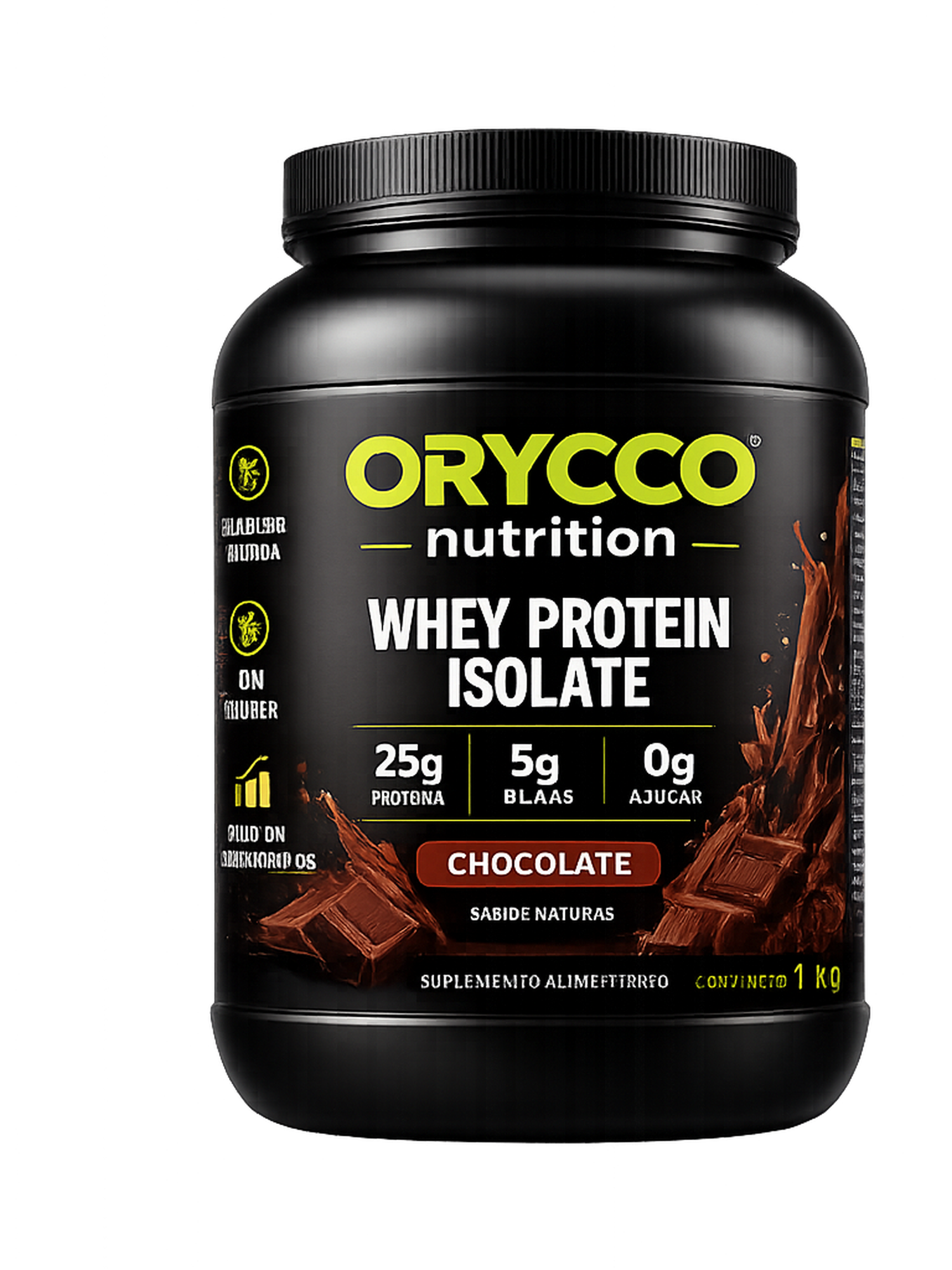 Orycco Whey Protein Chocolate 1kg — suplemento deportivo Chile