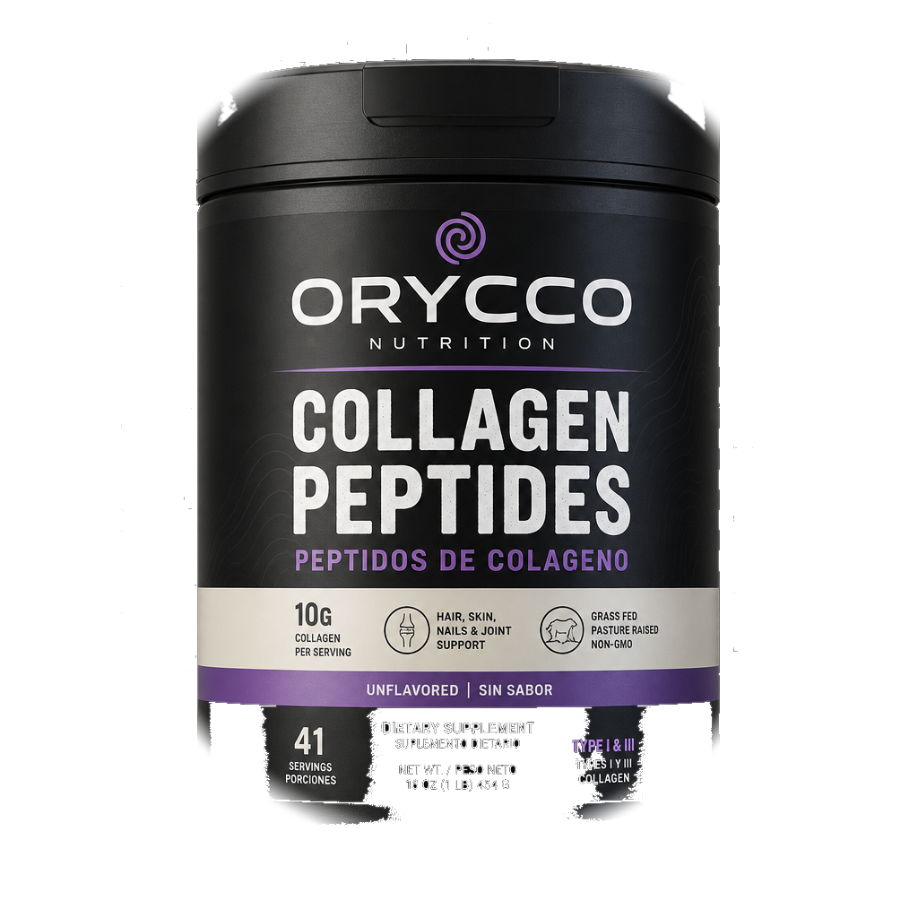 Péptidos de colágeno Orycco 300g — suplemento recuperación muscular Chile